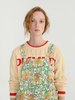 Bobo Choses Pickles Cotton Jumper - Beige - Thumbnail 9