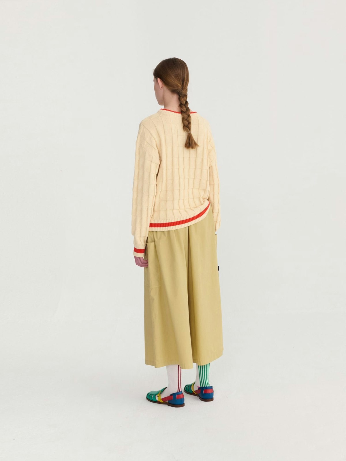 Bobo Choses Pickles Cotton Jumper - Beige - Image 10 of 10