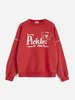 KIDS Bobo Choses Pickles The Dog Relaxed Sweatshirt - Red - Thumbnail 1