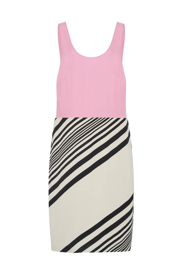 6397 Weighted Scoop Dress