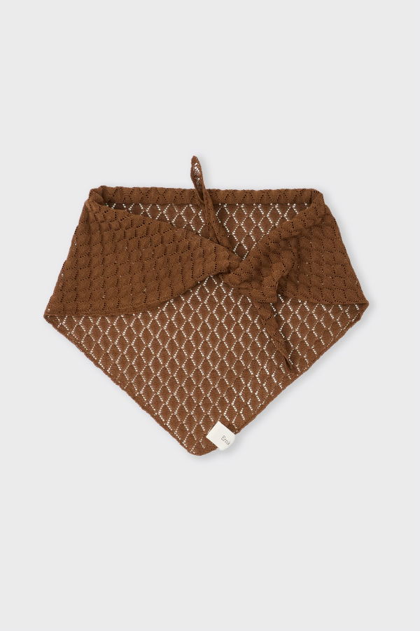 Ernie Palo Open Work Knit Scarf