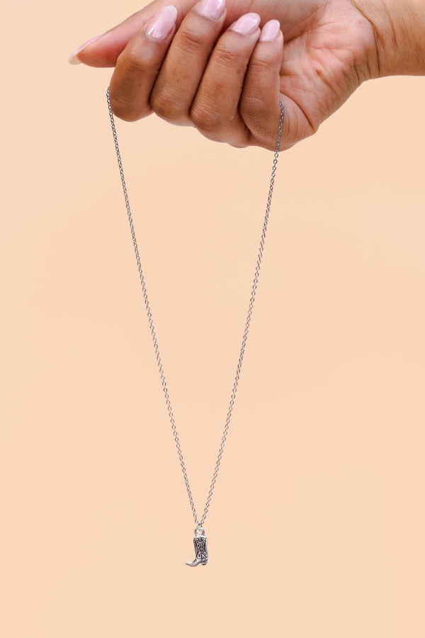 Peter + June Wyatt Boot Necklace