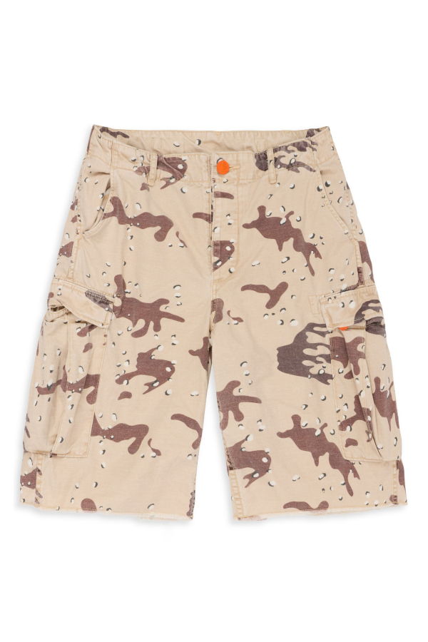 Hellstar Camo Shorts - Brown