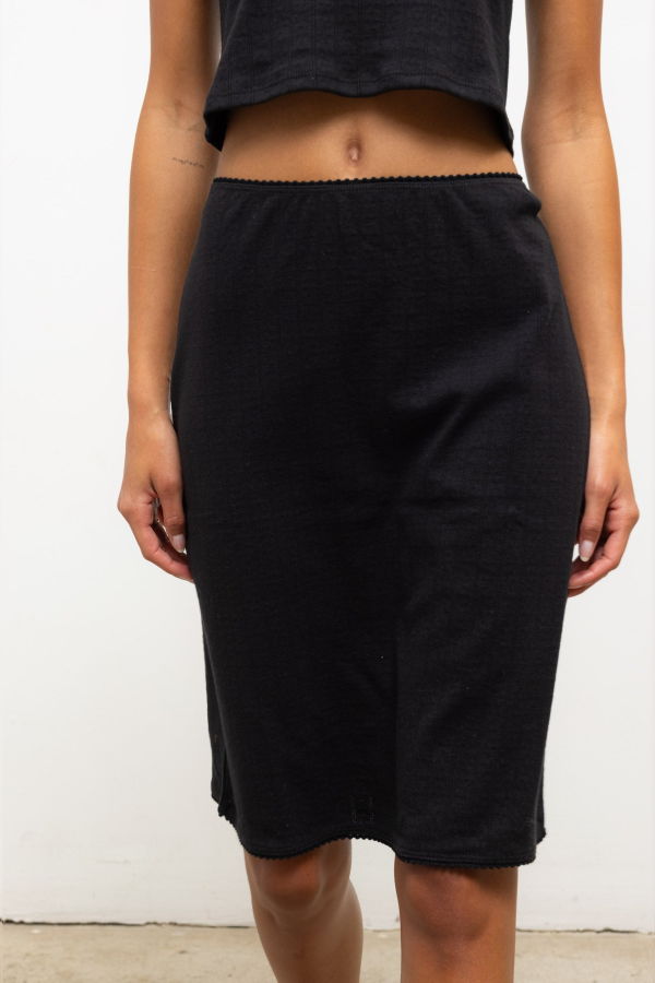 Leset Pointelle Skirt