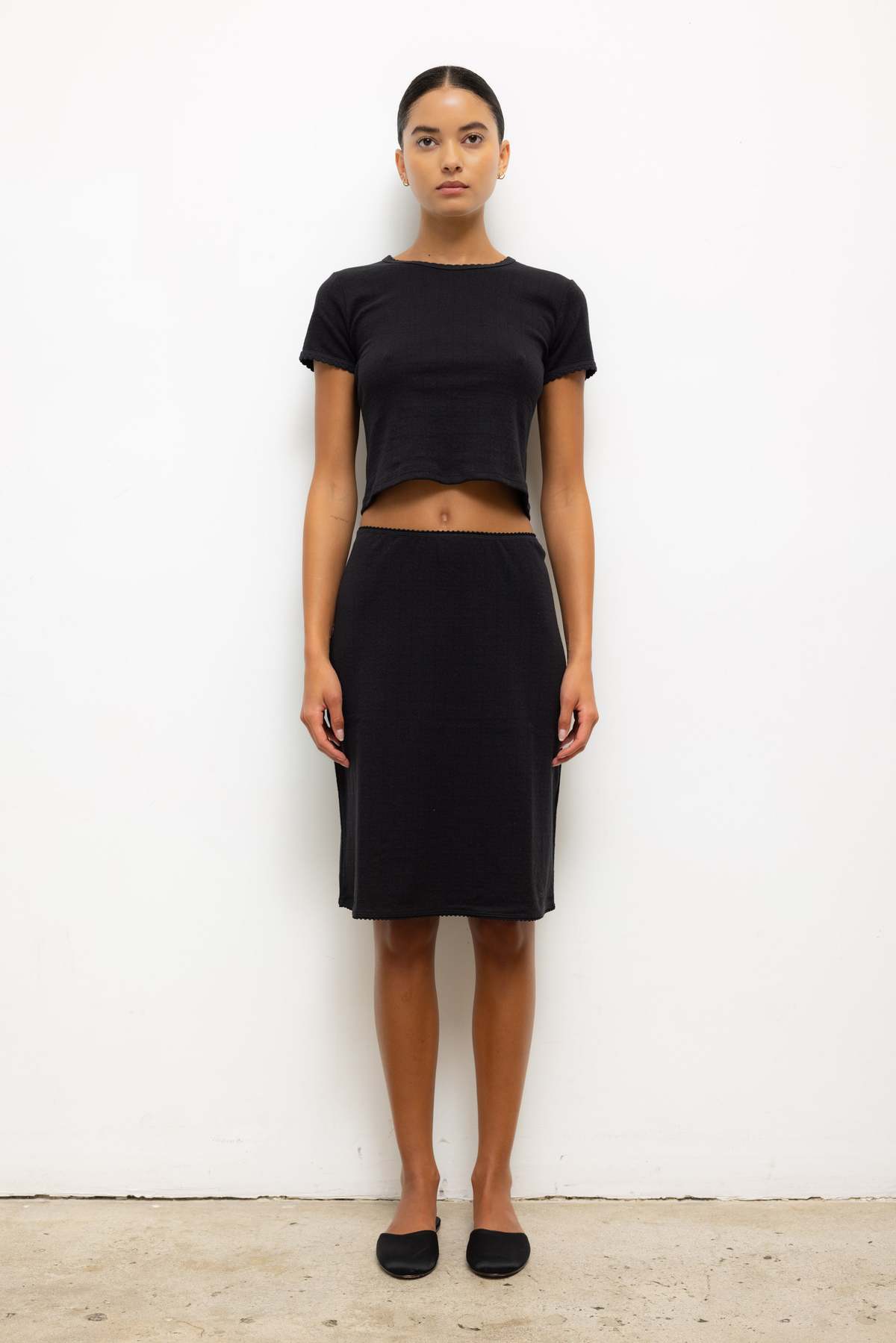 Leset Pointelle Skirt - Image 2 of 4