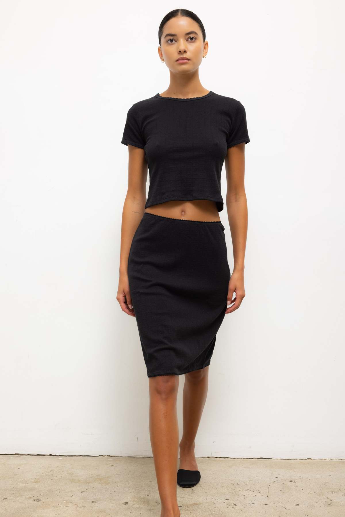 Leset Pointelle Skirt - Image 3 of 4