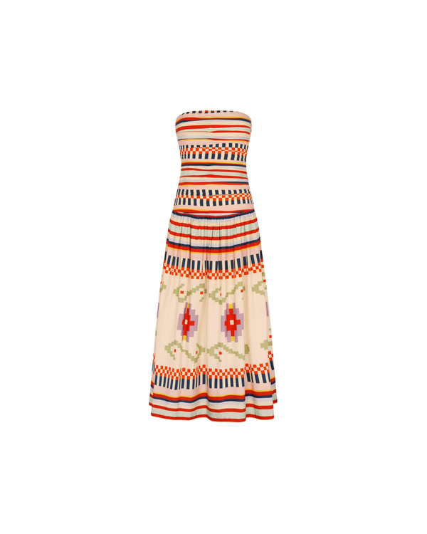 Carolina K Malla Dress - Multi Chacana