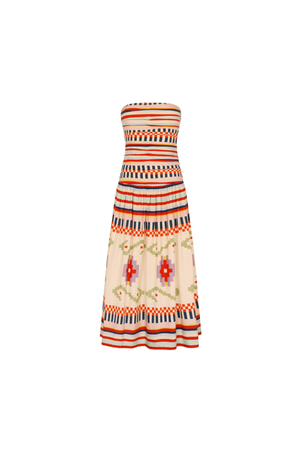 Carolina K Malla Dress - Multi Chacana