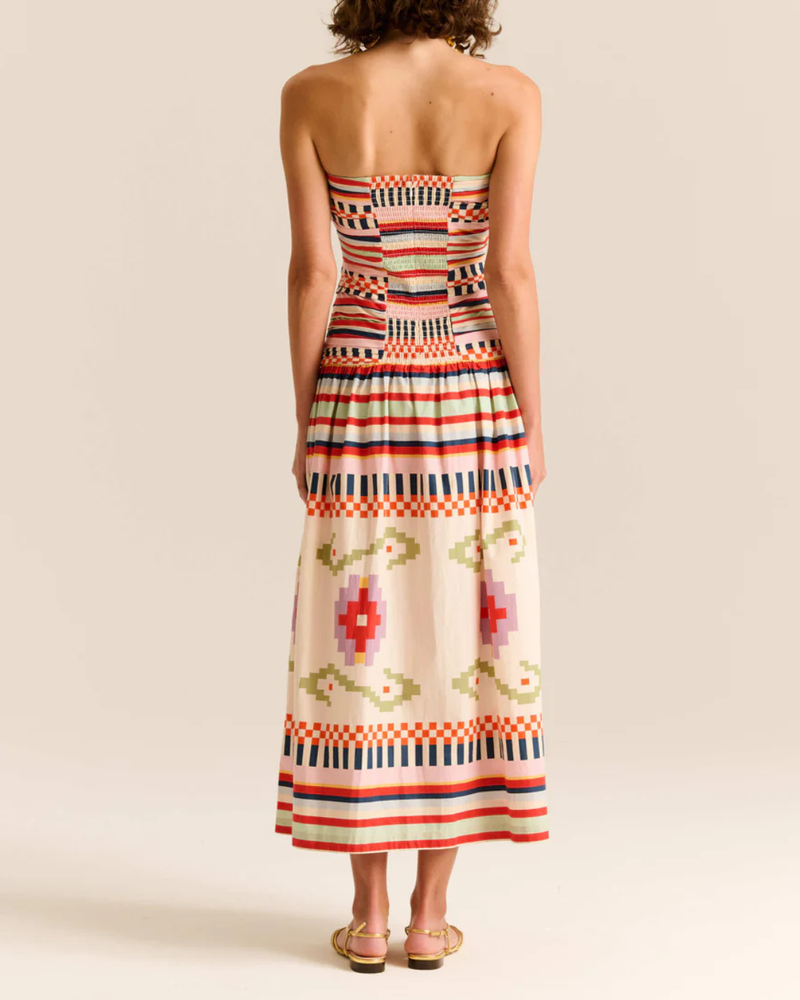 Carolina K Malla Dress - Multi Chacana