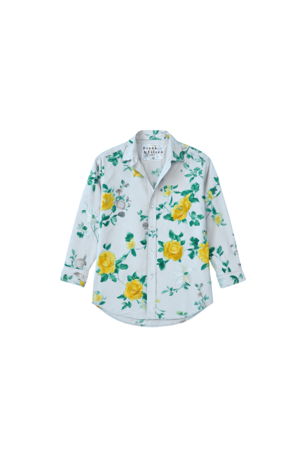 Frank & Eileen Silvio Untuckable Button-Up Shirt - Spring Bouquet