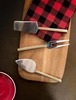 ABBOTT Rib Handle - Set of 3 Cheese Knives - Thumbnail 2