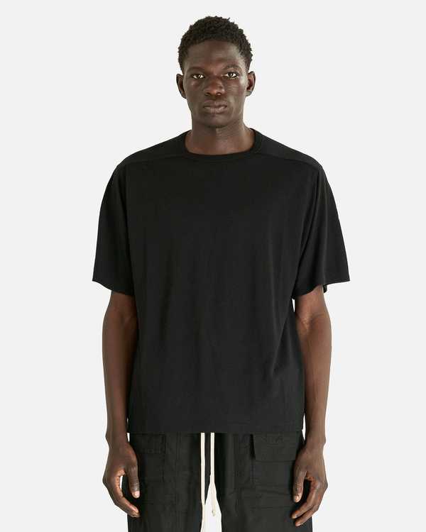 Rick Owens Brad T In Black T-Shirt