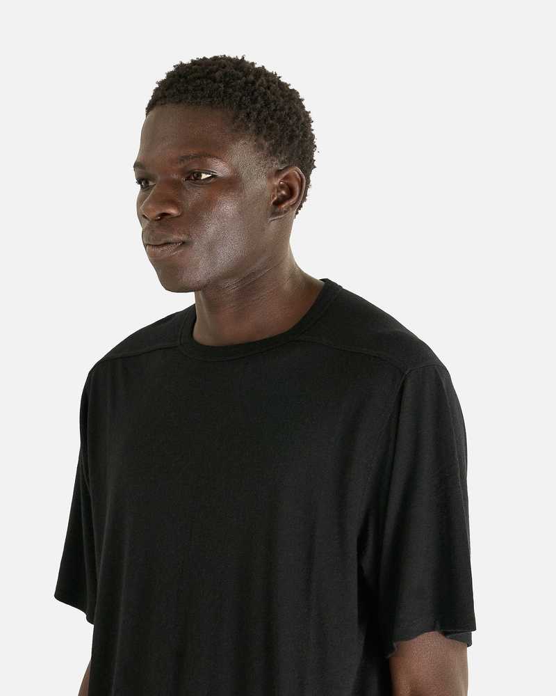 Rick Owens Brad T In Black T-Shirt