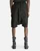 Rick Owens Creatch Cargo Pods Shorts - Black - Thumbnail 3