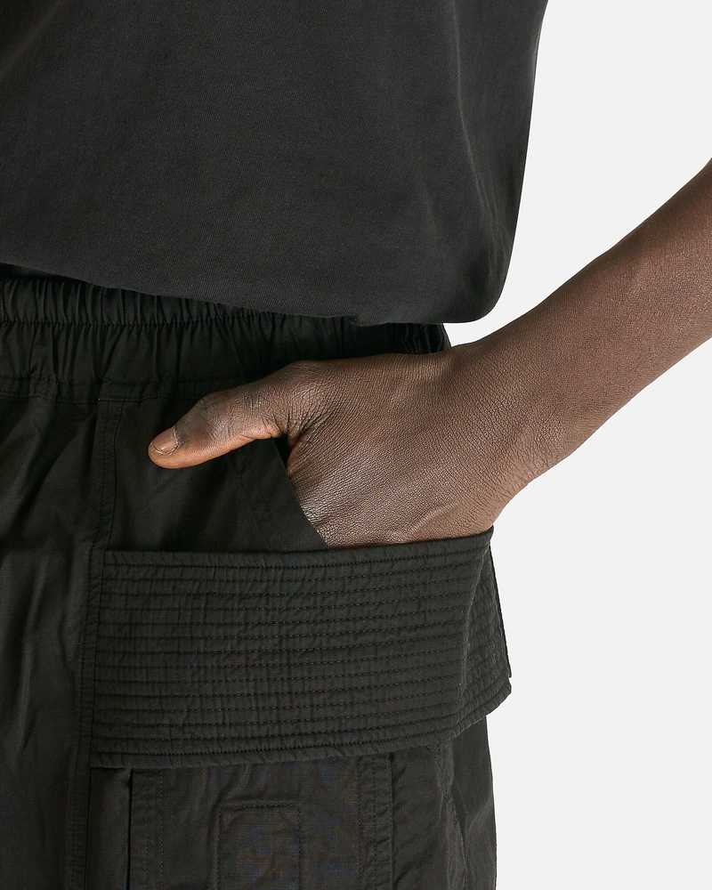 Rick Owens Creatch Cargo Pods Shorts - Black