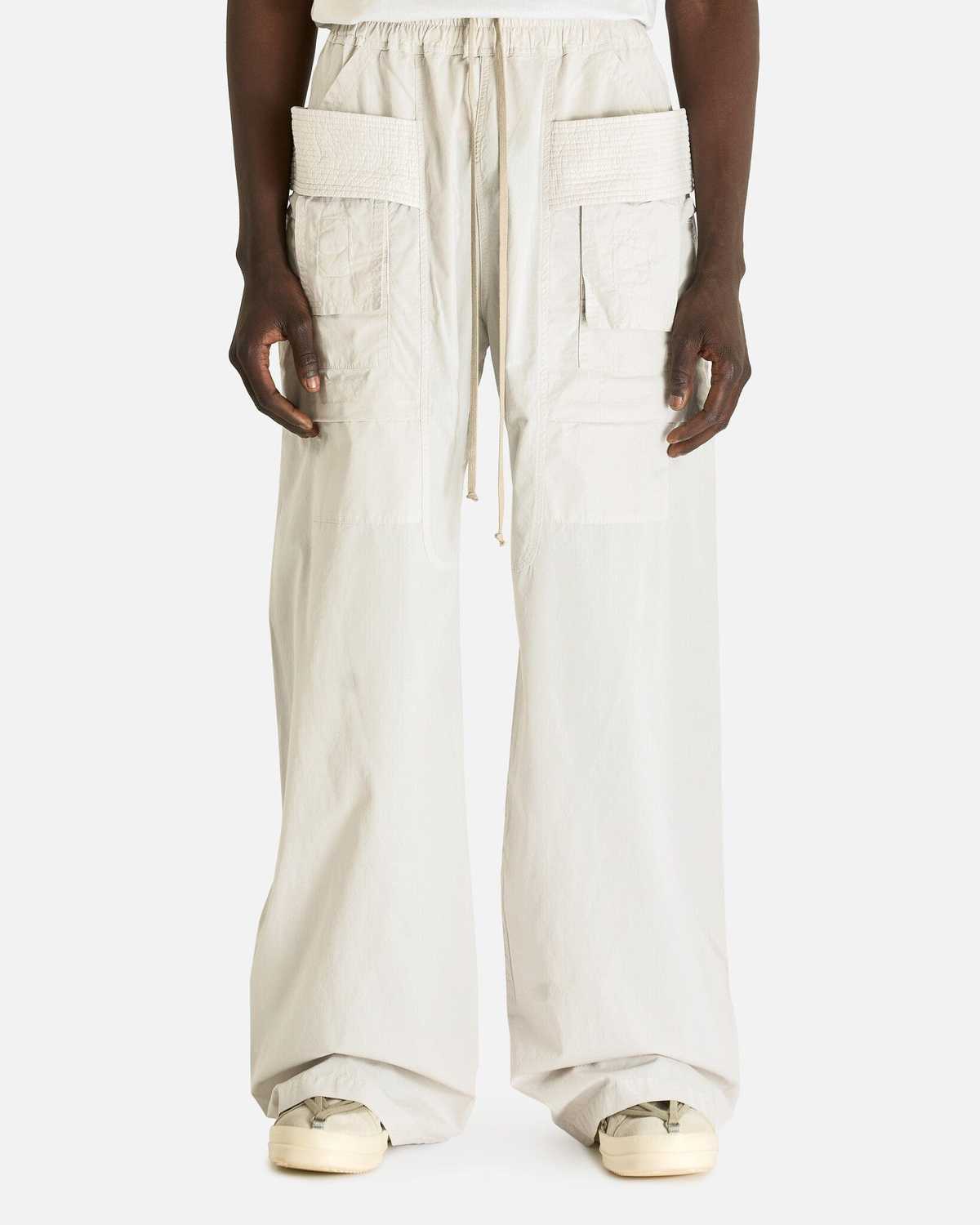 Rick Owens Creatch Wide Cargo Drawstring Pants - Image 1 of 5