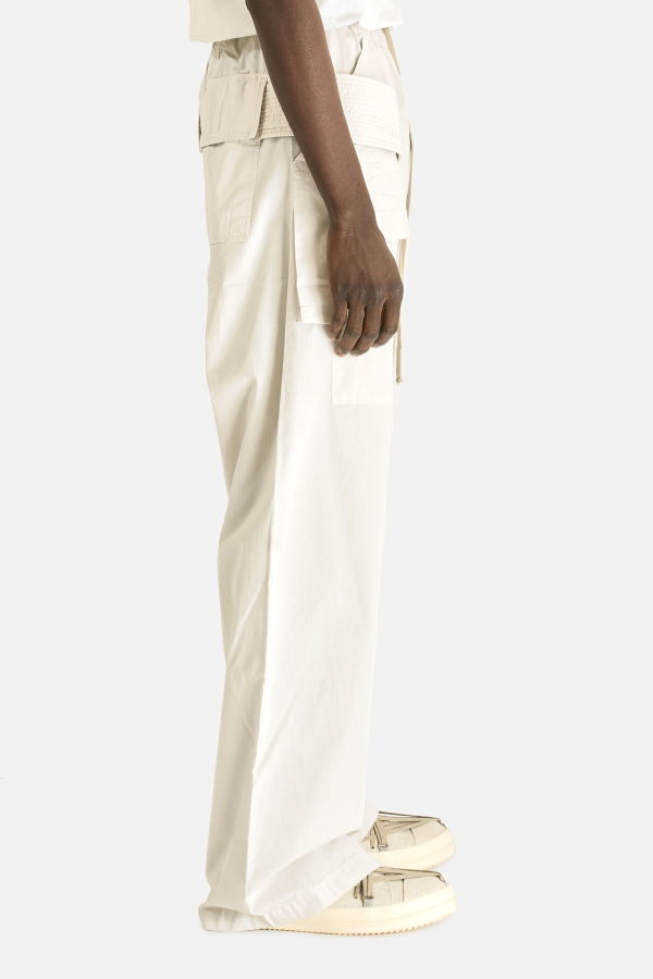 Rick Owens Creatch Wide Cargo Drawstring Pants