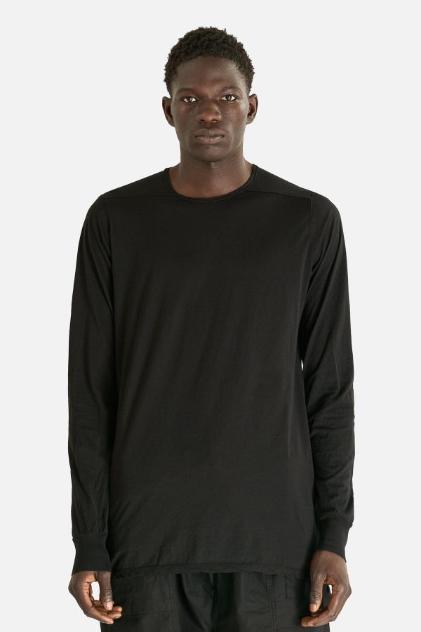Rick Owens Level Long Sleeve Tee - Black