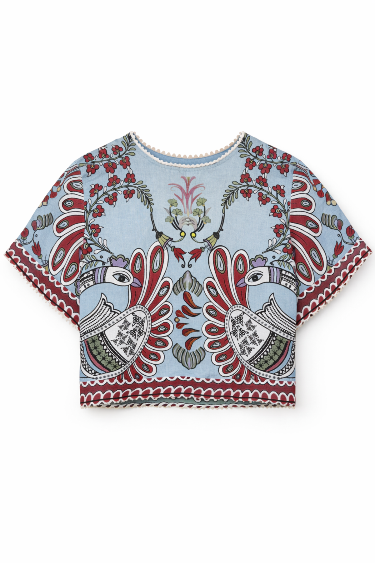 Lug Von Siga Dakota Top - Blue Multicolor - Image 1 of 1