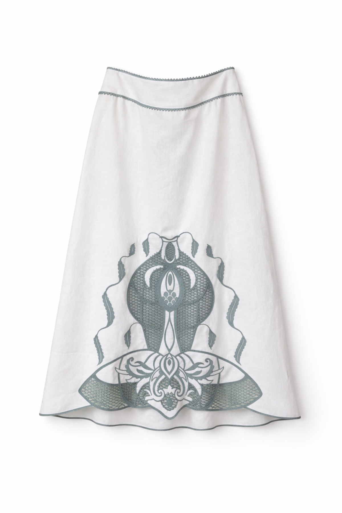 Lug Von Siga Rosalie Skirt - Off White - Image 1 of 1