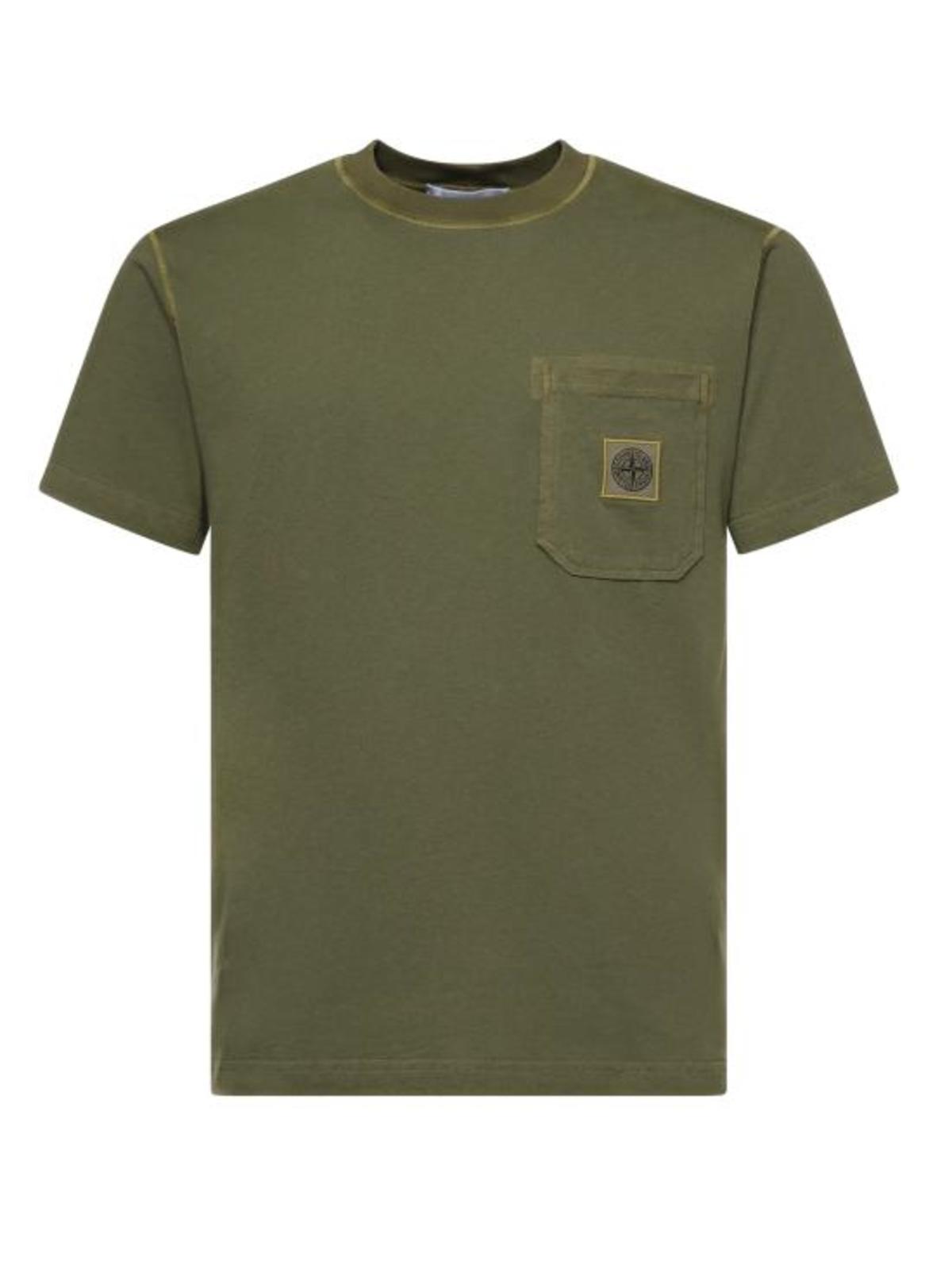 Stone Island L1S152100032S0057V015G T-Shirt - Military Green - Image 1 of 3