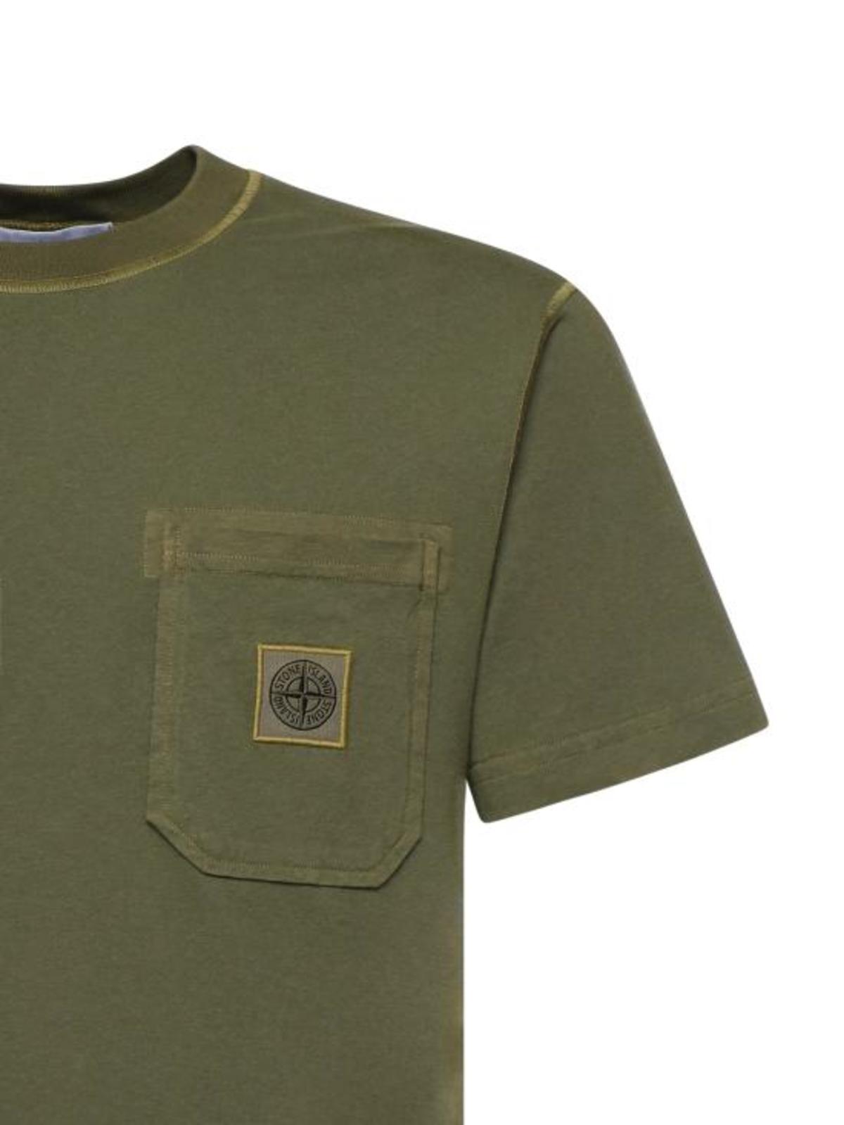 Stone Island L1S152100032S0057V015G T-Shirt - Military Green - Image 2 of 3