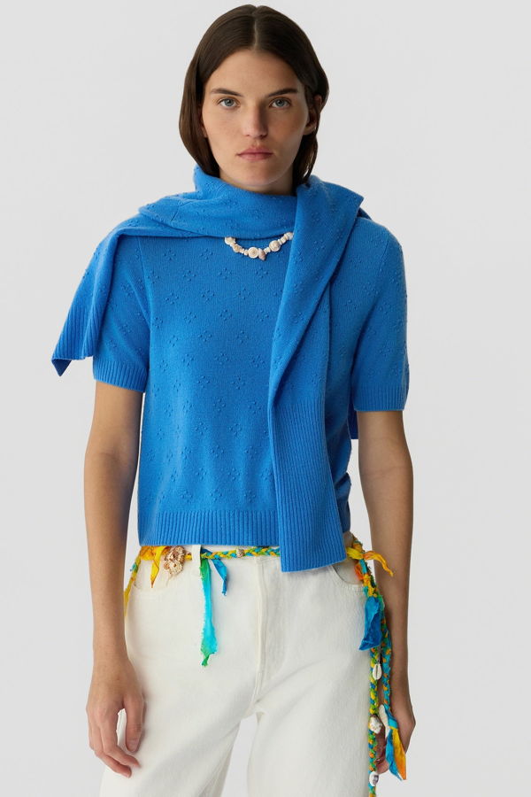 Guest in Residence Compass Sweater Tee - Sail