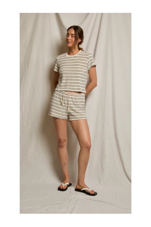 Perfect White Tee Summer Terry Shorts Perfect White Tee Summer Terry Shorts