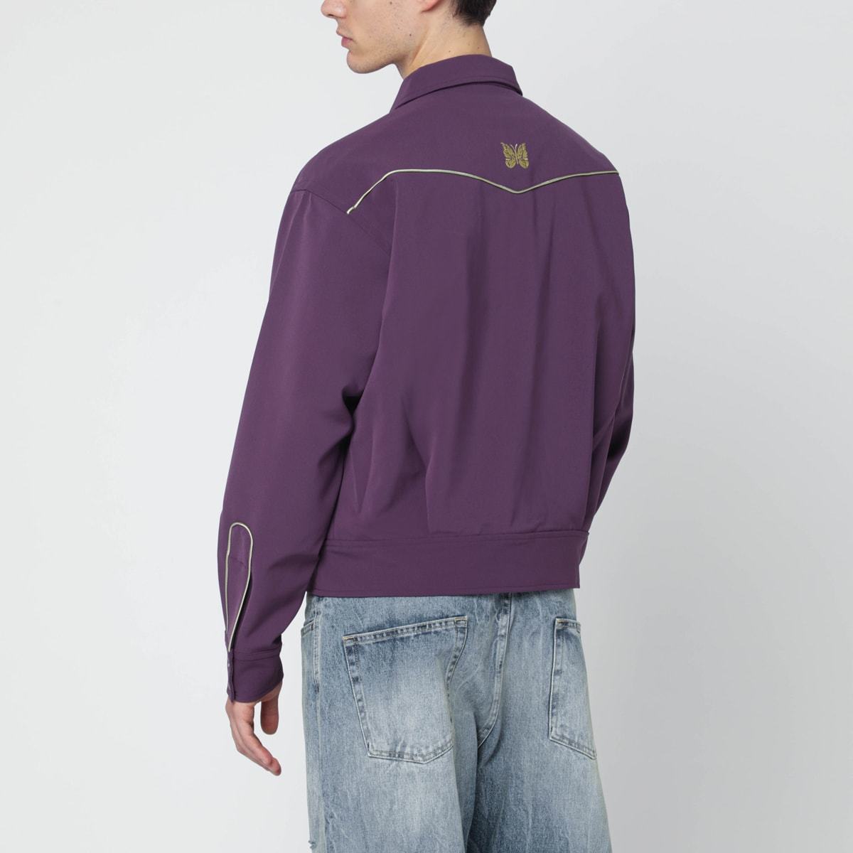 Needles Shirt - Purple - Image 2 of 4