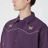 Needles Shirt - Purple - Thumbnail 4