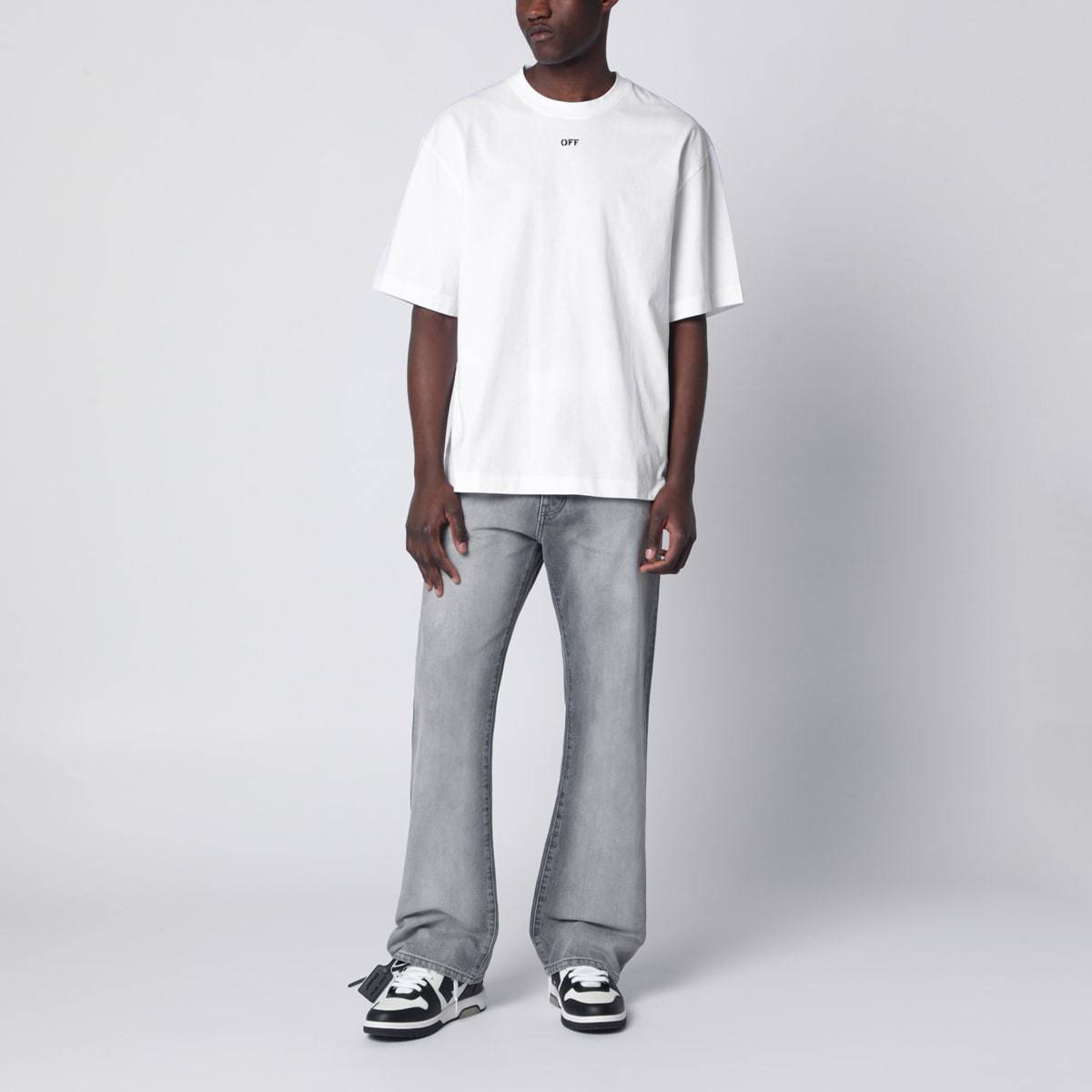 Off-White Jeans - Sun-Faded Grey - Image 2 of 5