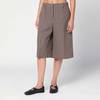 Jil Sander Shorts - Hazelnut Mouline - Thumbnail 1
