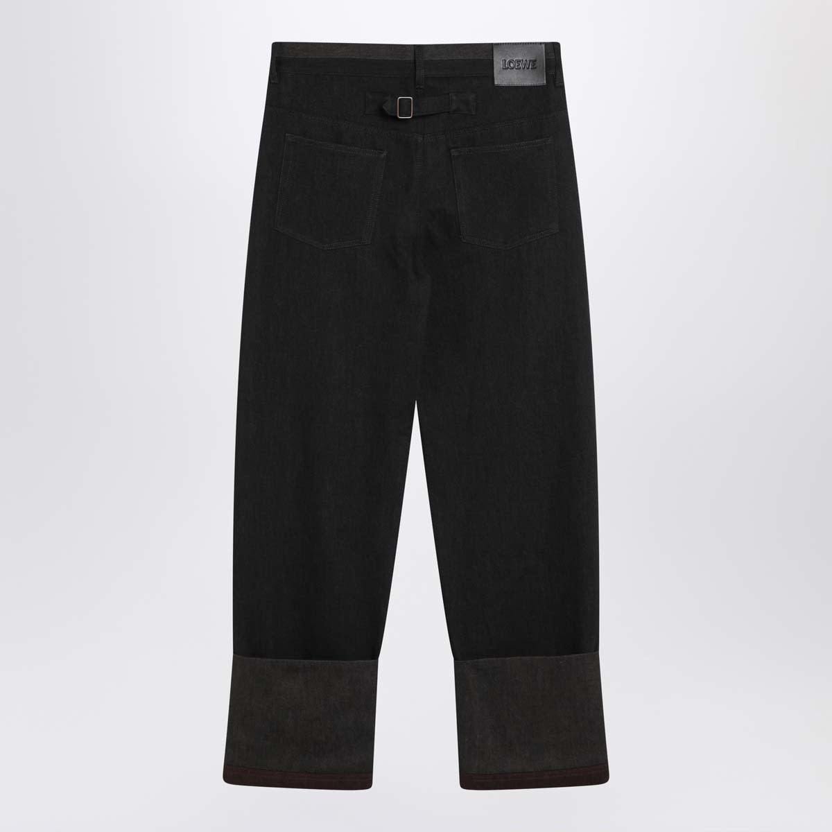 LOEWE Jeans - Black/Burgundy - Image 2 of 2