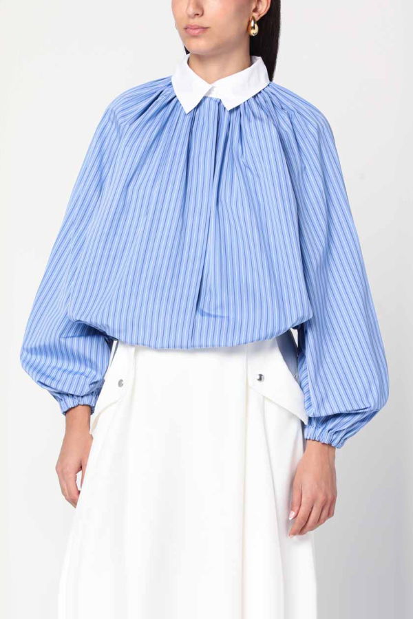 Patou Shirt - Ice Blue Stripes