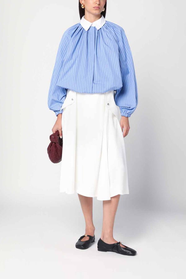 Patou Shirt - Ice Blue Stripes