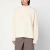 Jil Sander Sweater - Eggshell - Thumbnail 1