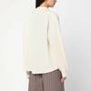 Jil Sander Sweater - Eggshell - Thumbnail 3