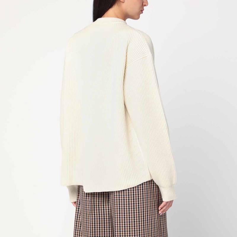 Jil Sander Sweater - Eggshell