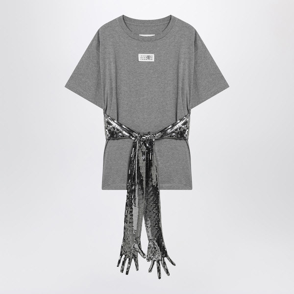 MM6 Maison Margiela T-Shirt - Light Grey Melange
