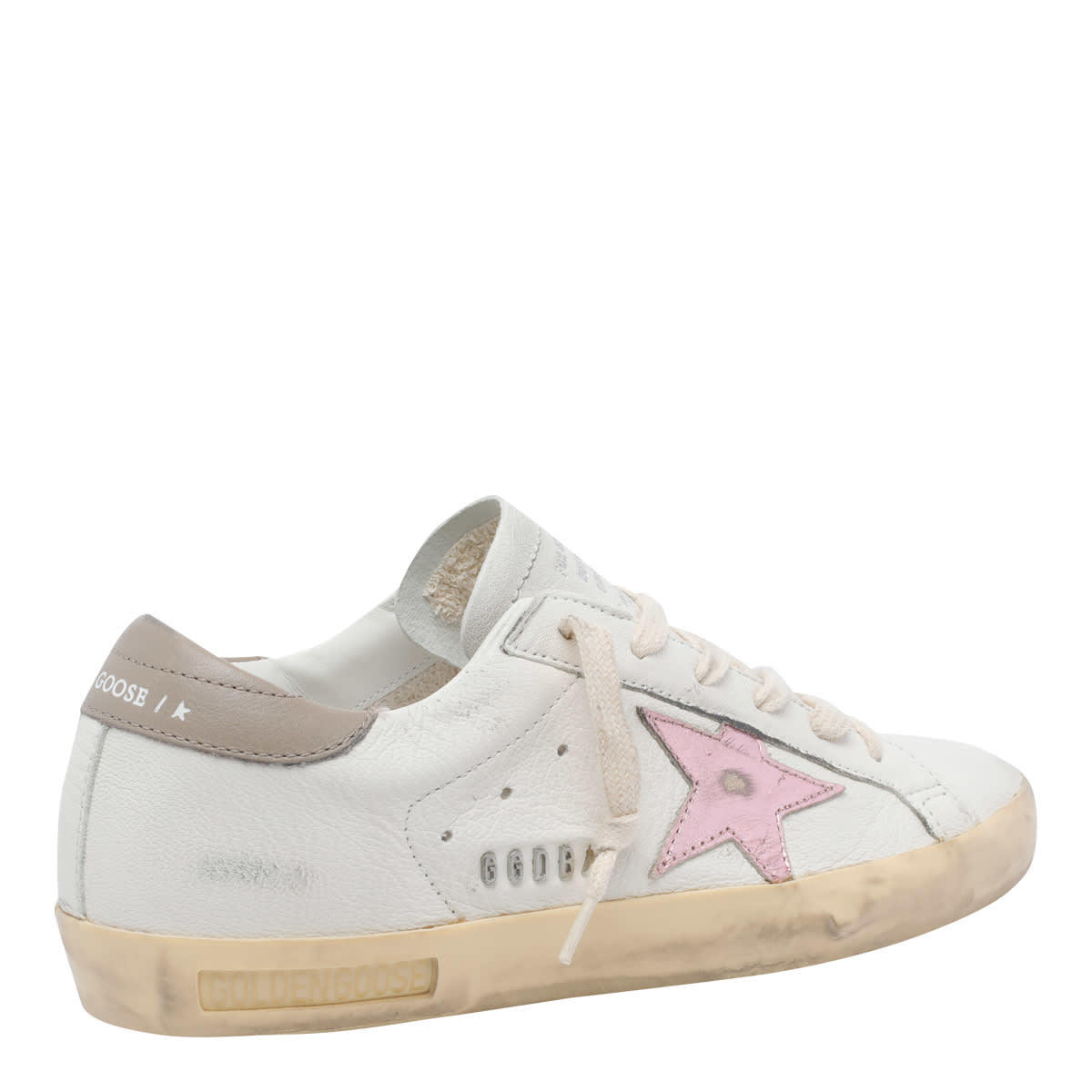 Golden Goose Super-Star Sneakers - White - Image 3 of 4