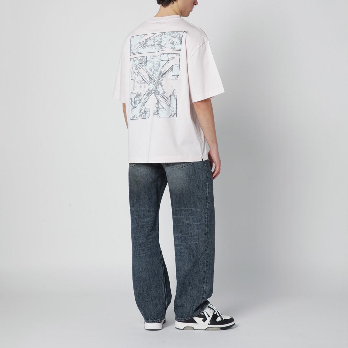 Off-White T-Shirt - Fade Out Mauve Morn - Image 2 of 5