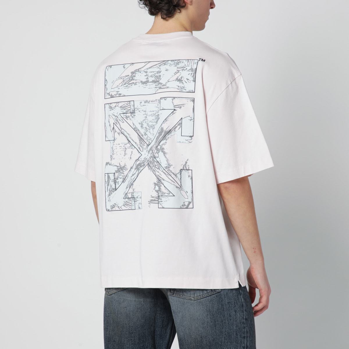 Off-White T-Shirt - Fade Out Mauve Morn - Image 3 of 5