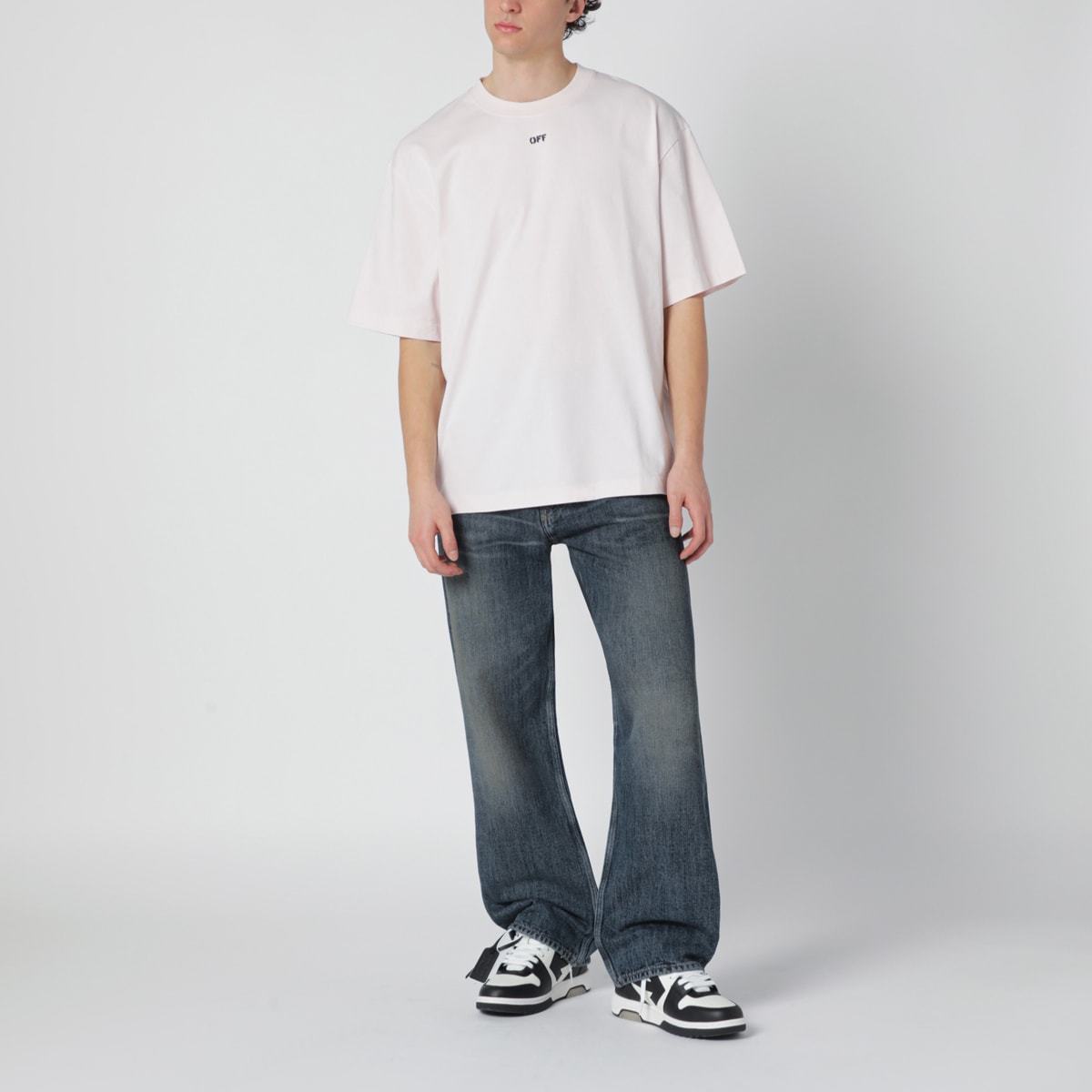 Off-White T-Shirt - Fade Out Mauve Morn - Image 5 of 5