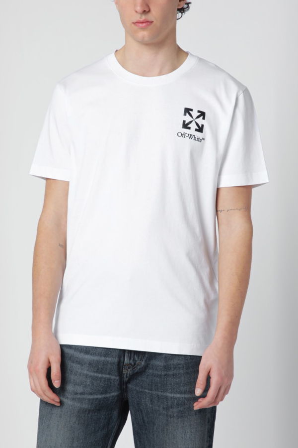 Off-White T-Shirt Tee - White