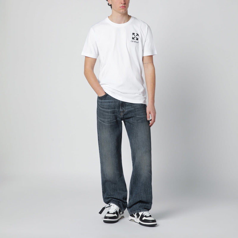 Off-White T-Shirt Tee - White