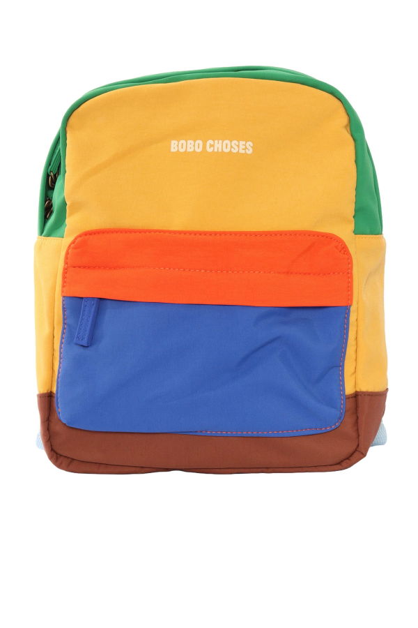 KIDS Bobo Choses Color Block Backpack - Multicolor