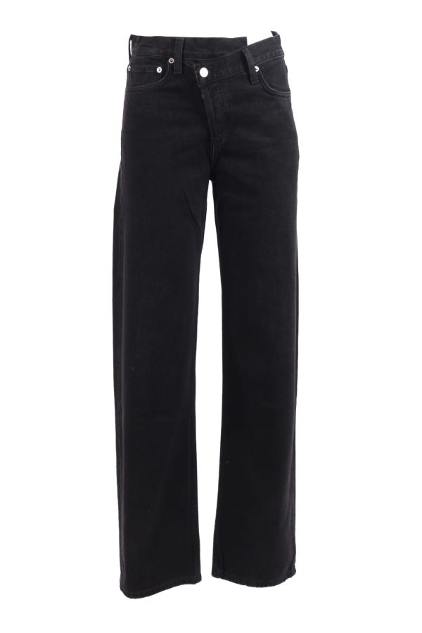 AGOLDE Arc Criss Cross Jeans - Black