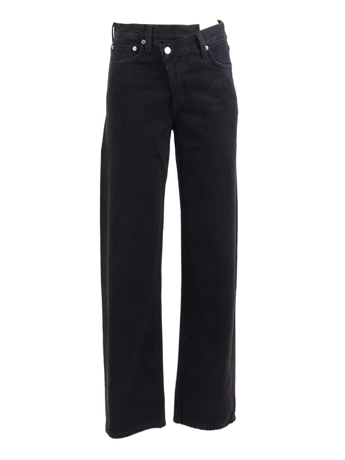 AGOLDE Arc Criss Cross Jeans - Black - Image 1 of 3