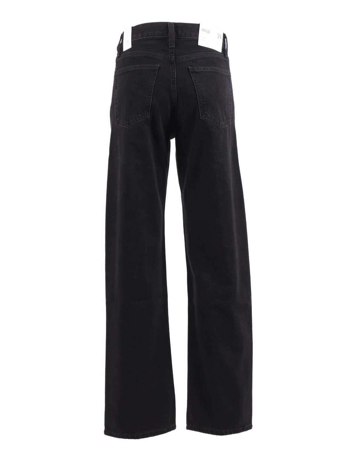 AGOLDE Arc Criss Cross Jeans - Black - Image 2 of 3