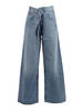 AGOLDE Vana Fold Jeans - Blue - Thumbnail 1